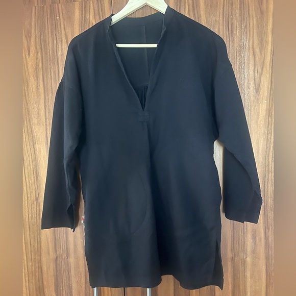 freecity Tops - Freecity x Lori Piana Navy Tunic